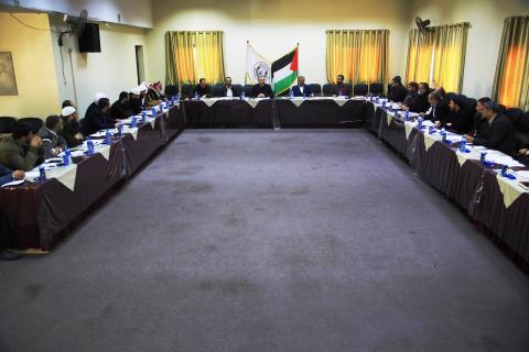 الأوقاف تناقش خطة عام 2022 مع المؤسسات الدعوية الشريكة.JPG