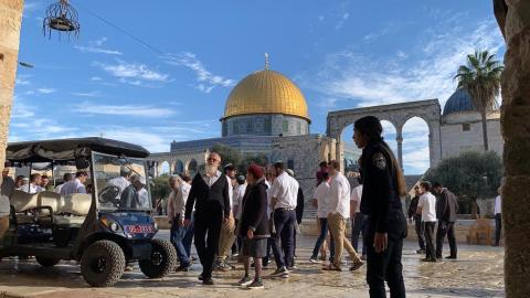 مسيرة استفزازية بالقدس