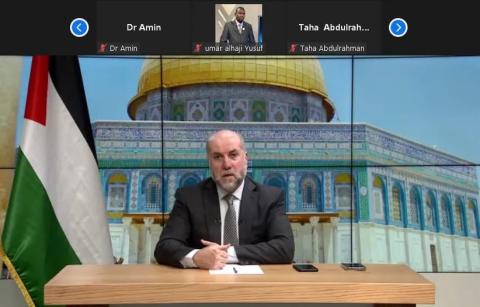 الهباش يبحث مع علماء نيجيريا قضية القدس وسبل دعمها وتعزيز صمود أهلها