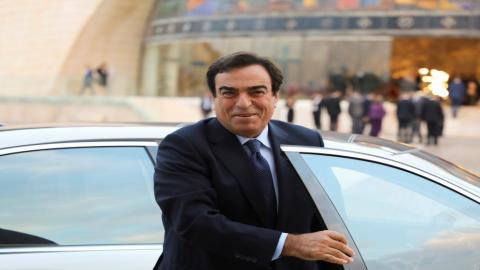 وزير الإعلام اللبناني جورج قرداحي. (رويترز)
