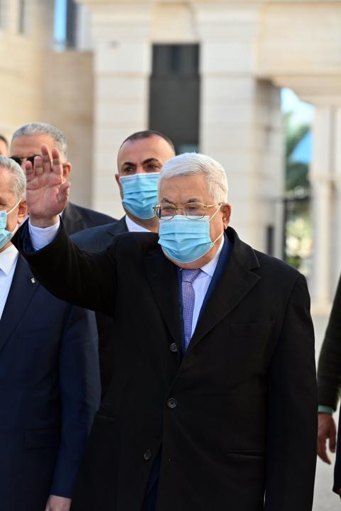 الرئيس الفلسطيني محمود عباس (أبومازن)
