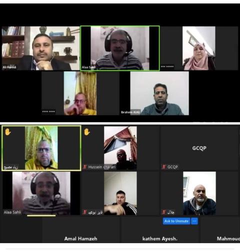 ندوة المهجرين الفلسطينيين من سوريا