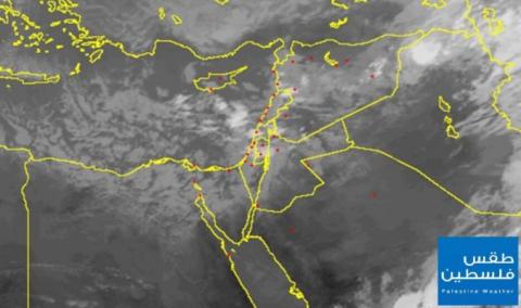 موقع طقس فلسطين