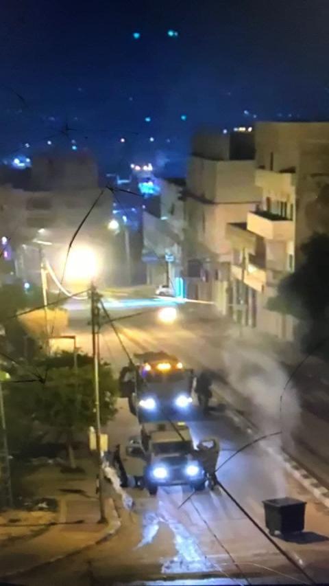 الاحتلال يقتحم المنطقة الشرقية في نابلس