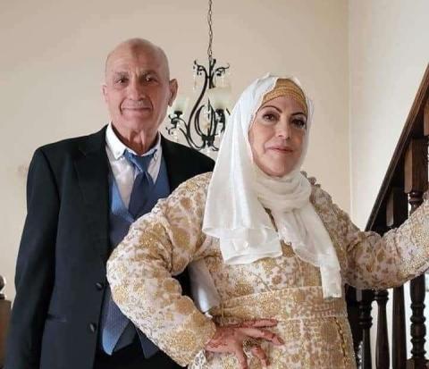   وفاة المسن عبد الله سعيد صافي وزوجته من مخيم الجلزون 