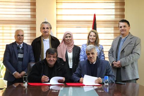  جامعة بوليتكنك فلسطين وشبكة معاً تُجددان الشراكة الإعلامية 