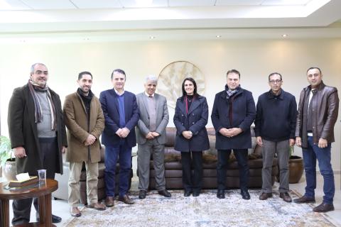 جامعة بوليتكنك فلسطين تبحث آفاق تعزيز التعاون المشترك مع نقابة العلوم المعلوماتية التكنولوجية الفلسطينية