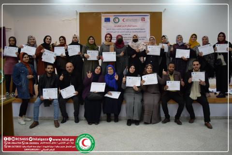 جمعية عبد الشافي الصحية و المجتمعية تختتم تدريبا حول العنف المبني على النوع الاجتماعي وإدارة الحالة