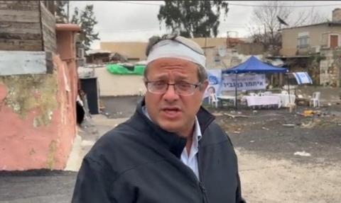 بن غفير يقتحم مجددا الشيخ جراح (فيسبوك)