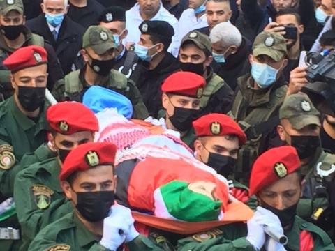 شييع جثمان الشهيد الطفل محمد شحاده