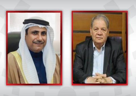 رئيس البرلمان العربي يهنئ روحي فتوح بمناسبة انتخابه رئيسا للمجلس الوطني بدولة فلسطين