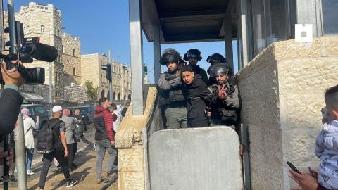 اعتقال في القدس