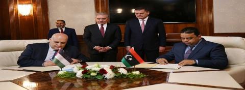 على هامش زيارة رئيس الوزراء ووزير العمل إلى ليبيا