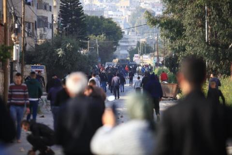 من المواجهات مع جيش الاحتلال الإسرائيلي في جنين.jpg