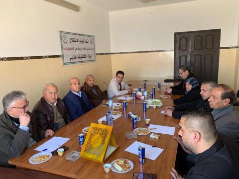 الجبهة الشعبية وفدا يؤكدان علي  ضرورة تفعيل منظمة التحرير الفلسطينية