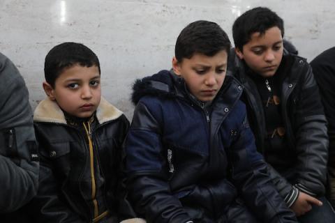 أبناء القائد العام لكتائب القسام محمد الضيف في خان يونس جنوب قطاع غزة