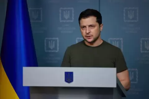 الرئيس الأوكراني فولوديمير زيلينسكي (الأناضول).webp
