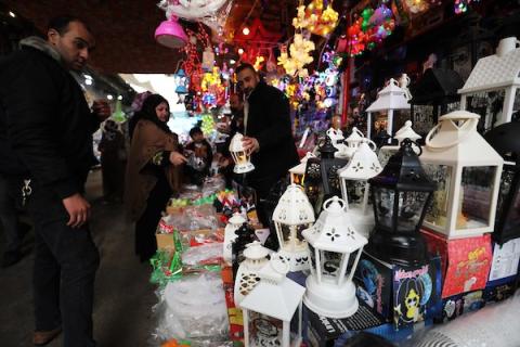 اجواء رمضان في غزة