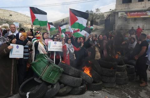أوضاع المرأة الفلسطينية في يــوم المـــــرأة العـــالمــي