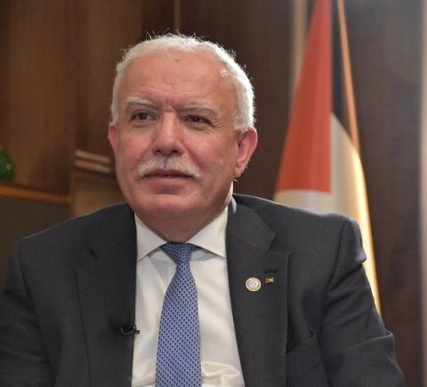 وزير الخارجية والمغتربين الفلسطيني د.رياض المالكي.jpg