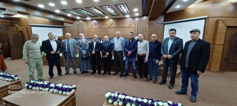 هيئة الأسرى تعقد اجتماعاً للمشاركين فى مؤتمر الأسرى للوقوف على آخر مستجدات الانطلاق بفعالية يوم الاسير ومؤتمر الأسرى
