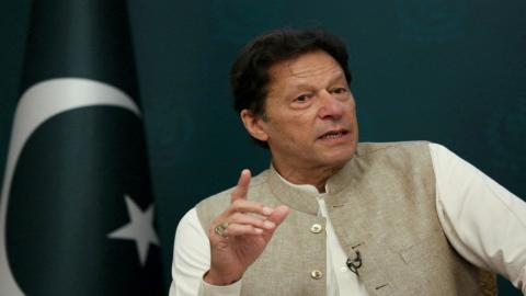 رئيس الوزراء الباكستاني عمران خان. (رويترز).jpeg