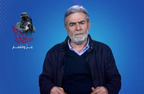 الأمين العام لحركة الجهاد الإسلامي في فلسطين،  زياد النخالة،.jpeg