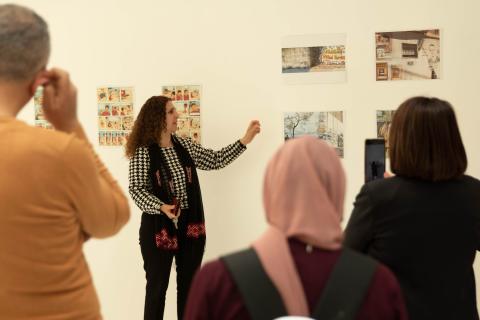جامعة دار الكلمة تفتتح المعرض الإفتراضي الأول