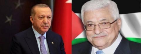 الرئيس محمود عباس (أبومازن) - والرئيس التركي رجب طيب أردوغان..jpg