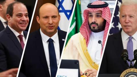 مشاورات تجرى بين مصر وإسرائيل والسعودية بوساطة أميركية