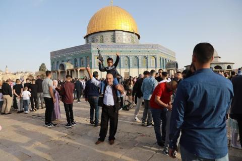 اعتقال طفل وشاب من القدس