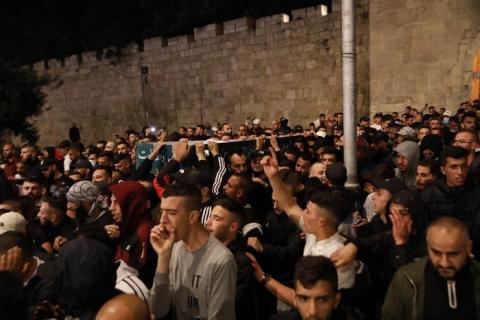 ادانة اعتداء قوات الاحتلال على مشيعي الشهيد وليد الشريف