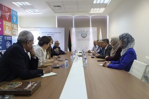 اتحاد الهيئات المحلية يعقد اجتماعًا مع القنصل العام لإيطاليا في القدس