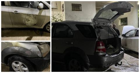 مستوطنون يحرقون 3 مركبات في عوريف.jpg