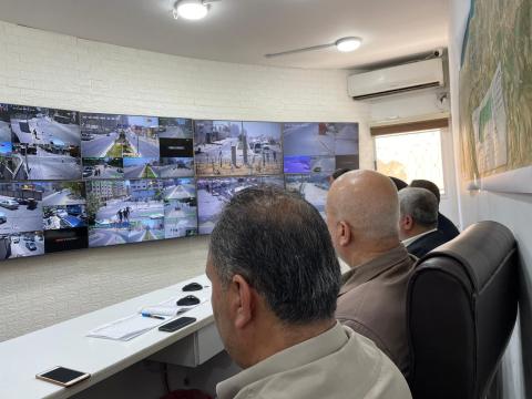 وكيل وزارة الداخلية والأمن الوطني اللواء ناصر مصلح يتابع سير مناورة اختبار جهوزية الأجهزة الأمنية والشرطية 2.jpg