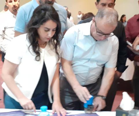 التوقيع على اطلاق مدونة سلوك للنساء والشباب والاشخاص ذوي الاعاقة