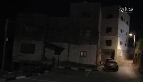 صور من مكان اعتقال قوات الاحتلال الخاصة لقادة وكوادر الكتلة الإسلامية في جامعة بيرزيت، في قرية دورا شرق رام الله قبل قليل.