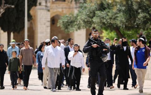 اقتحام لمستوطنين بحماية شرطة الاحتلال (Getty Images).jpg