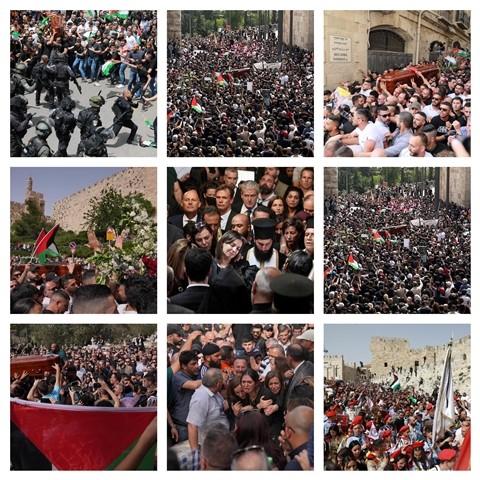 القدس تودع شيرين أبو عاقلة