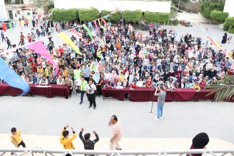 "الشباب والثقافة" تنظم مهرجانًا ترفيهيًا بمناسبة عيد الفطر السعيد