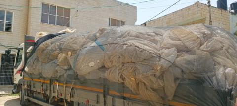 سلطة جودة البيئة: إرجاع شاحنة إسرائيلية  محملة بالنفايات في طولكرم إلى الداخل المحتل