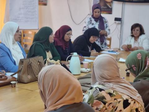 جمعية المرأة العاملة الفلسطينية للتنمية تعقد لقاء طاولة مستديرة في مدينة رام الله حول نتائج الانتخابات المحلية الأخيرة.jpeg