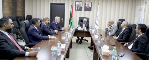 لقاء مجلس القضاء الأعلى ونقابة المحامين