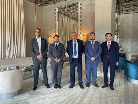 الرجوب يبحث تعزيز التعاون مع رئيس منتدى شباب التعاون الإسلامي