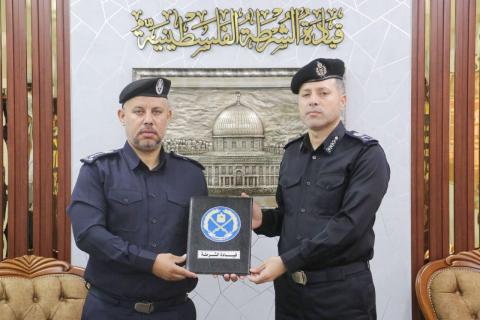 تكليف العميد ناصر أبو ناصر مديراً لشرطة محافظة الوسطى.jpeg