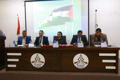 "الحركي للصحفيين بشرق غزة" ينظم ندوة حول اغتيال الزميلة  أبو عاقلة