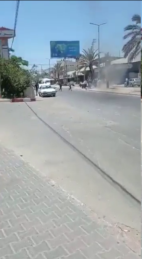 إصابة مواطن أقدم على حرق نفسه في خان يونس