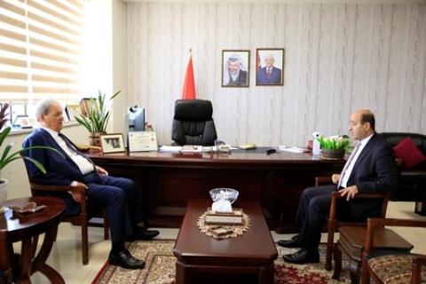 المدرسة الوطنية: أبو زيد يستقبل رئيس المجلس الوطني