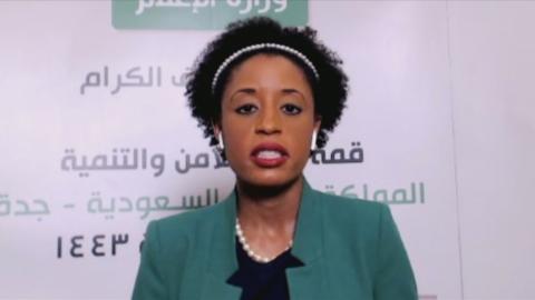المتحدثة الإقليمية باسم وزارة الخارجية الأميركية جيرالدين غريفيث. (المملكة).jpeg