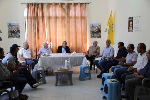 قلقيلية: زيارة للمجالس المحلية في بلدتي اماتين وفرعتا